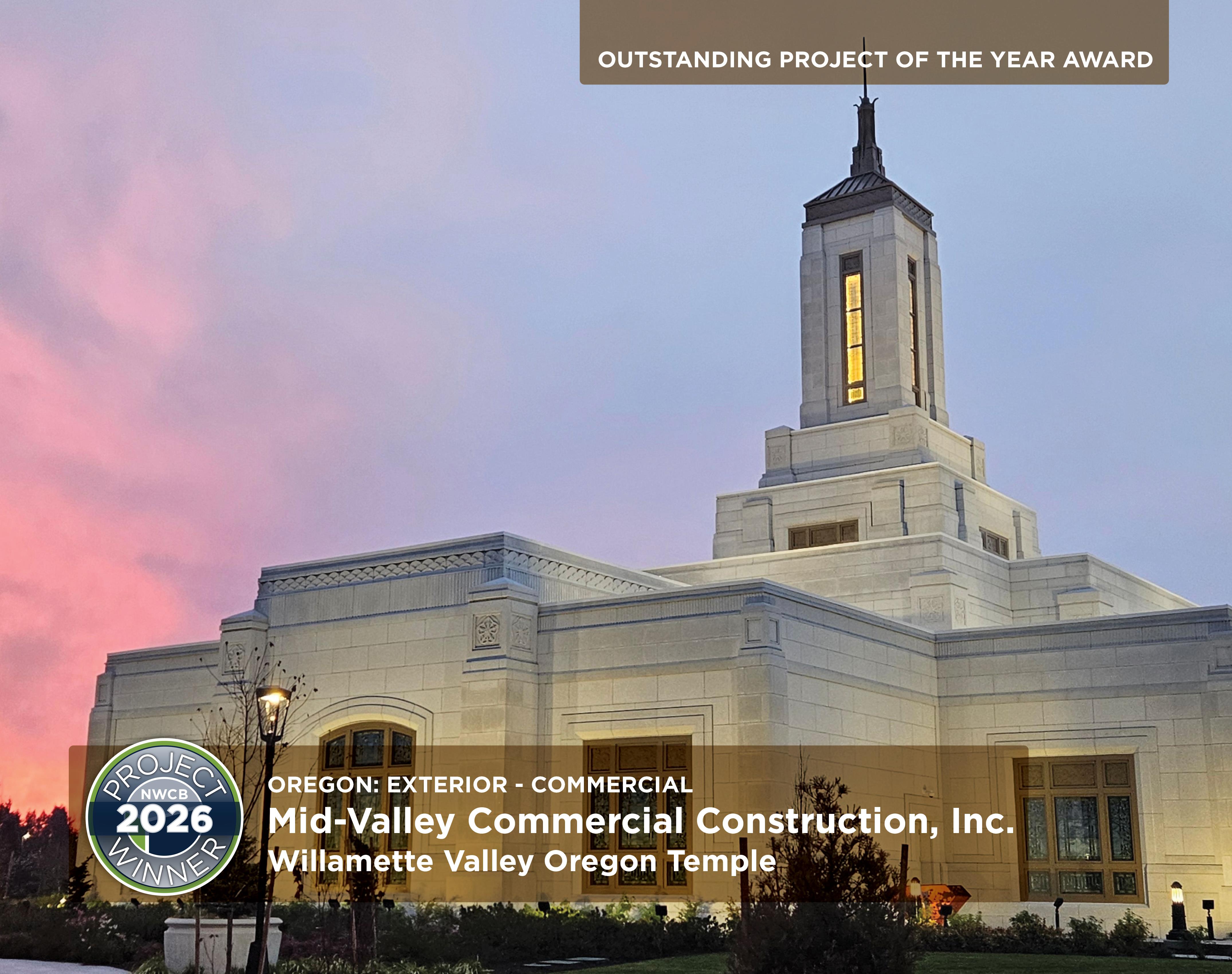 Willamette Valley Oregon Temple